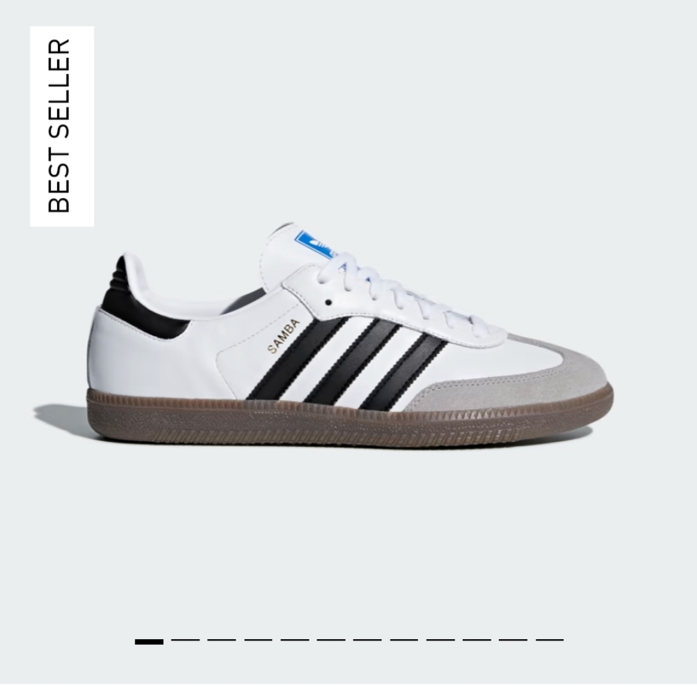 Adidas Samba OG shoes Cloud white 9